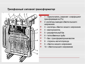 Трансформатор трёхфазный