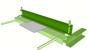 Самодельный станок для гибки металла